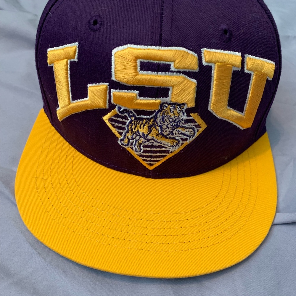 Mitchell & Ness LSU hat